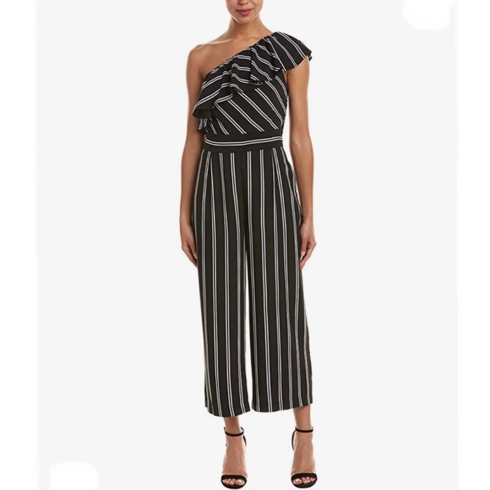 Laundry one shoulder jumpsuit